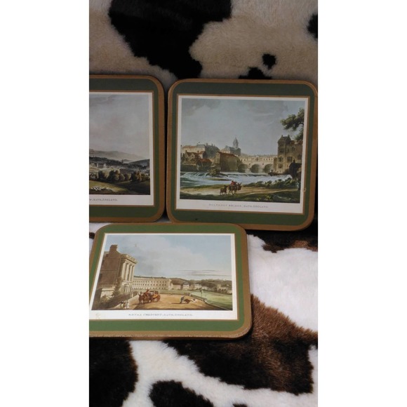 Pimpernel 5 Traditional Coaster  Bath England Pulteney Bridge Royal Crescent (1) - Picture 3 of 7